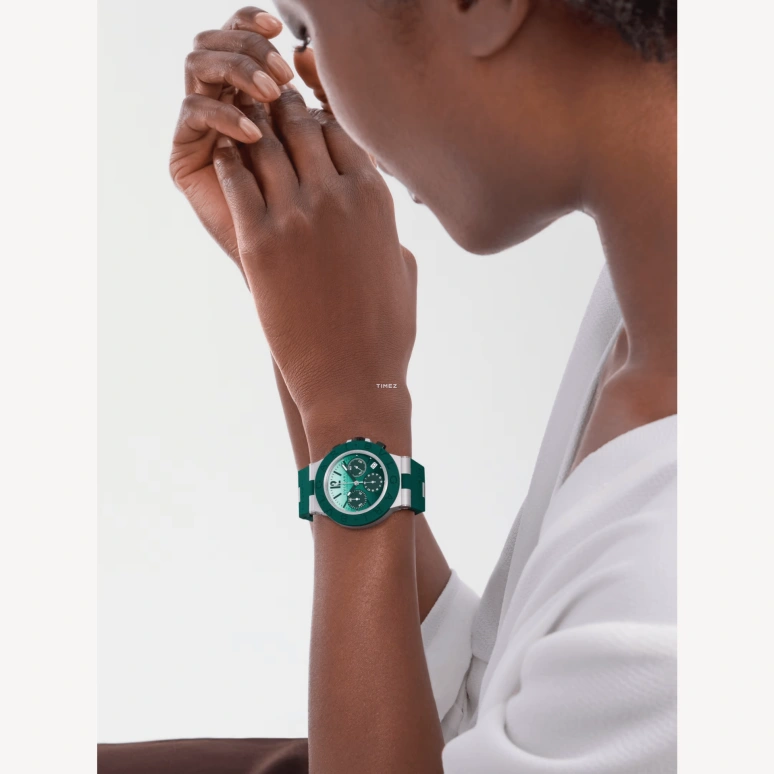 Bulgari,Aluminium 40mm,40mm,Aluminium,Green,White,Automatic,Chronograph,Day,104076