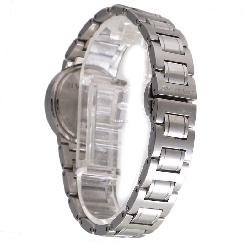 Bulgari,Bulgari Bulgari 26mm,26mm,Stainless Steel,Pink,Quartz,Sapphire,Crystal Glass,Round,BB26C2SS,BB26C2SS/12JA