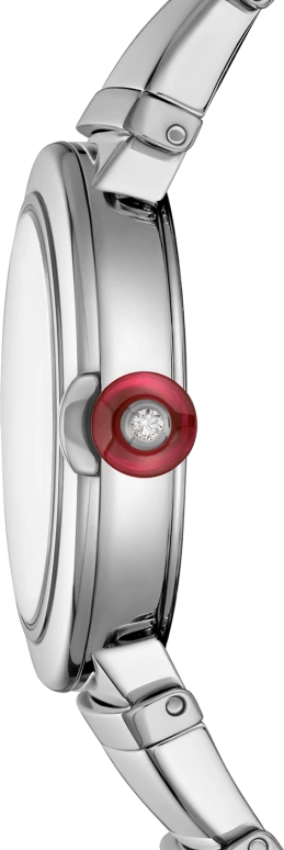 Bulgari,Lvcea 28mm,28mm,Stainless Steel,Sapphire,Crystal Glass,Opal,102195