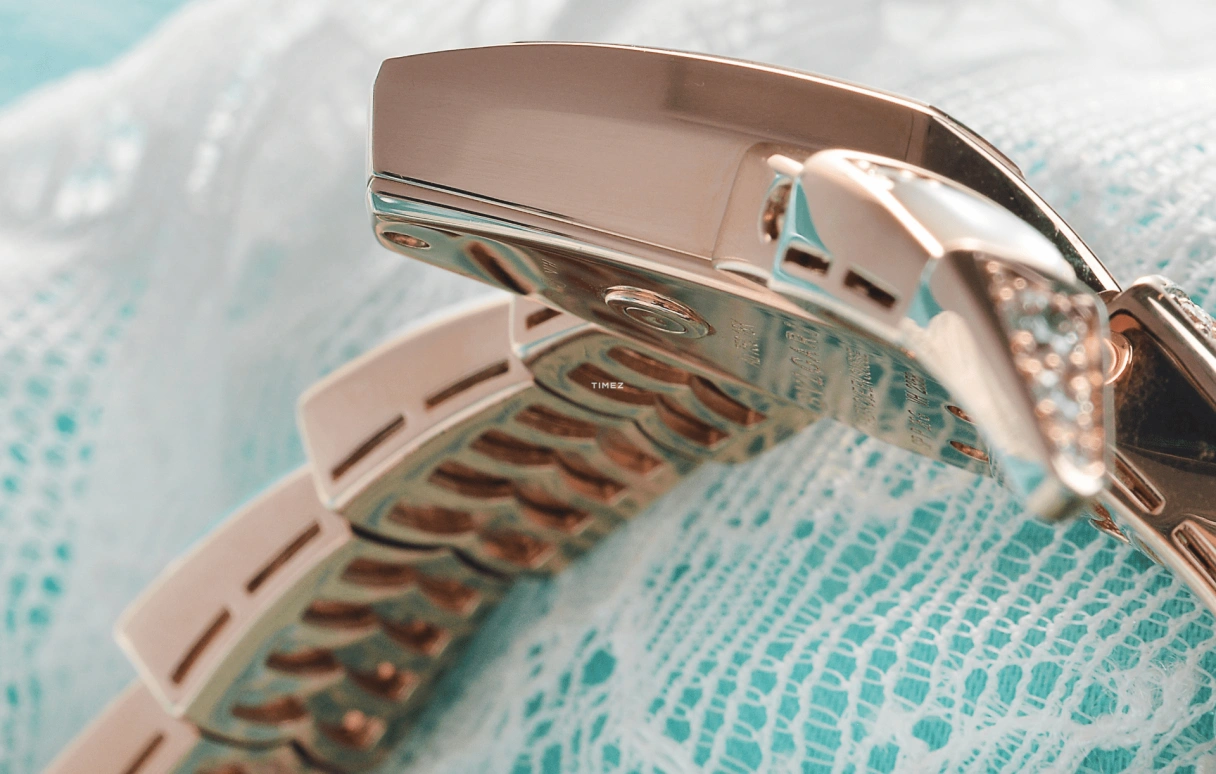 Bulgari,Serpenti ,Rose Gold,White,Quartz,Sapphire,Crystal Glass,102489