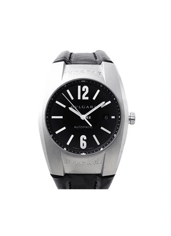 Bulgari,Ergon 40mm,40mm,Stainless Steel,Black,Automatic,Day,Sapphire,Crystal Glass,EG40BSLD