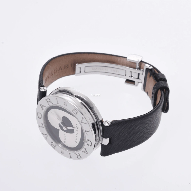 Bulgari,B.Zero1 30mm,30mm,Stainless Steel,Black,Silver,Quartz,Sapphire,Round,BZ30S