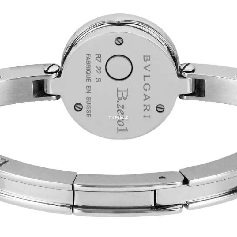 Bulgari,B.Zero1 22mm,22mm,Stainless Steel,White,Quartz,Sapphire,Crystal Glass,Round,BZ22WLSS,BZ22WLSS.S