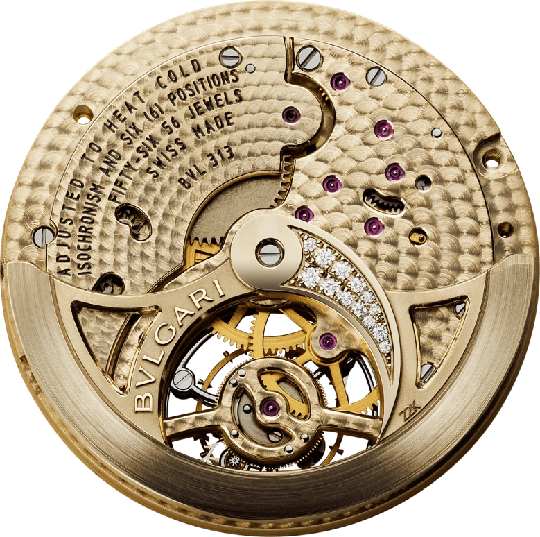 Bulgari,High Jewellery 40mm,40mm,White Gold,White,Automatic,64hours,In-house Caliber,102185