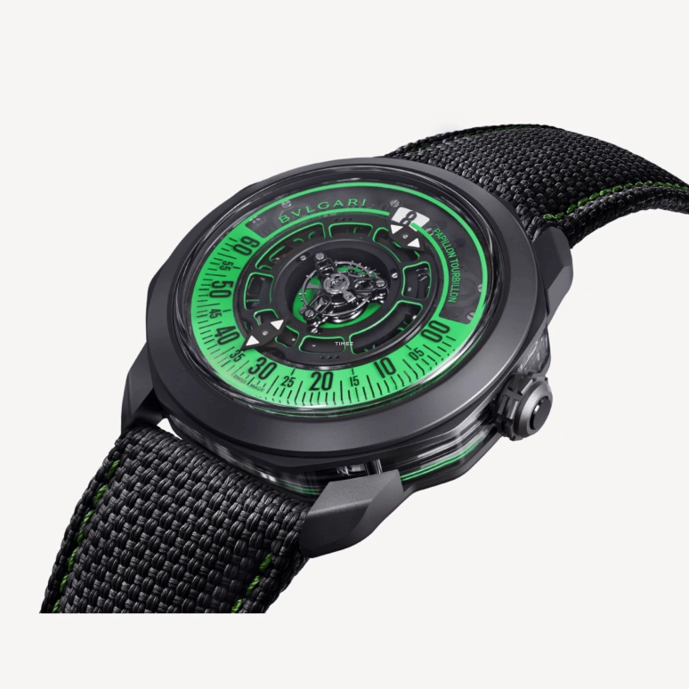 Bulgari,Octo 44mm,44mm,Titanium Gold,Green,Black,Handwound,Tourbillon,Octagon,103748