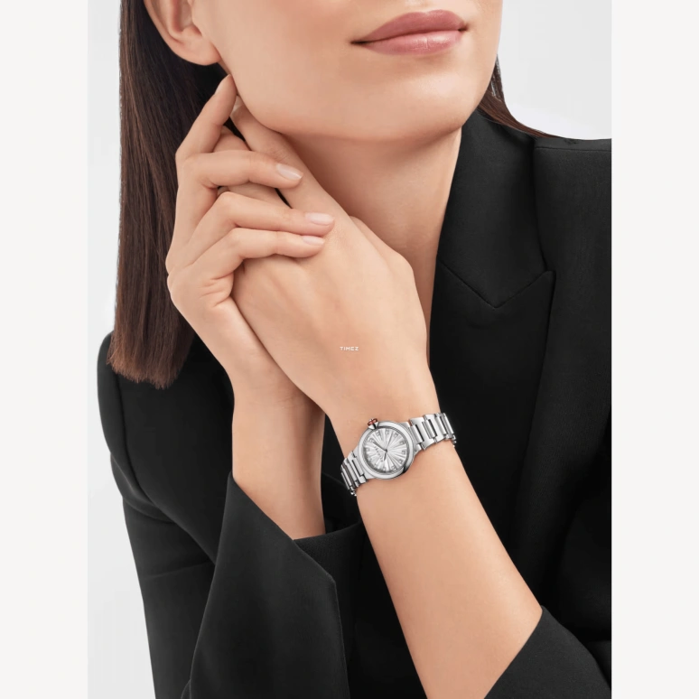 Bulgari,Lvcea 28mm,28mm,Stainless Steel,Silver White,Quartz,Sapphire,Crystal Glass,Round,103877