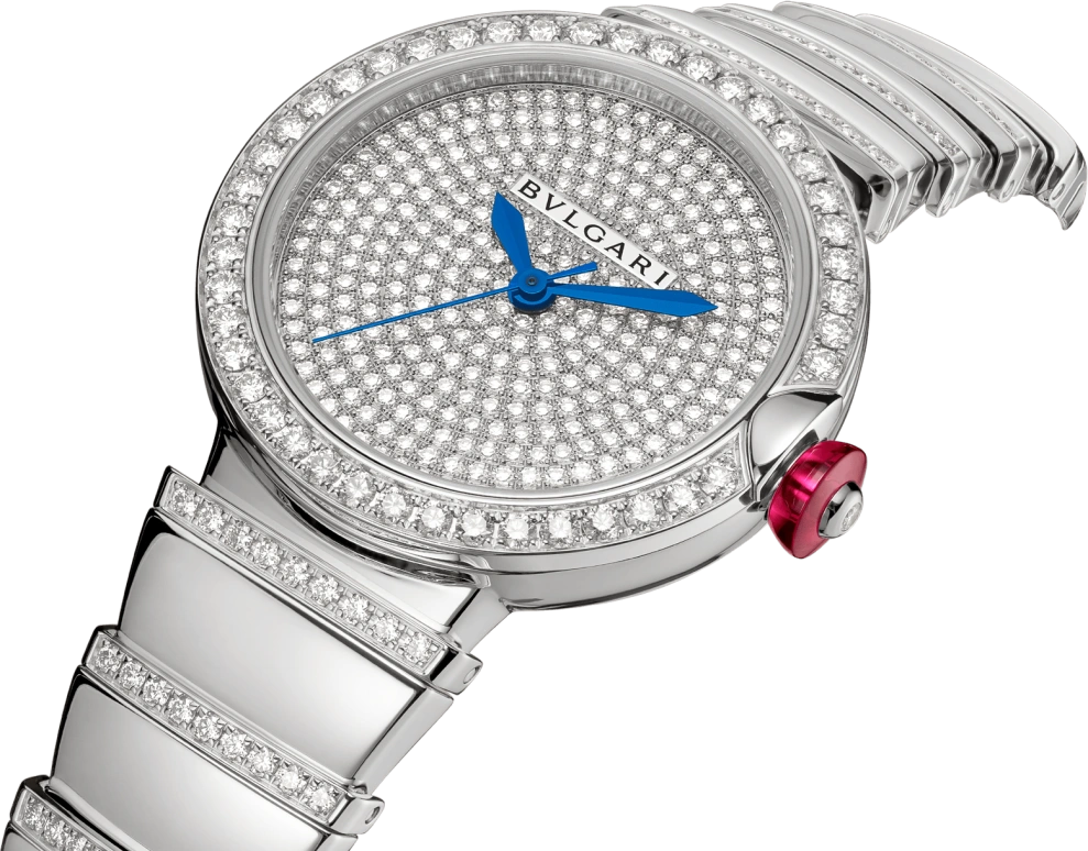 Bulgari,Lvcea 33mm,33mm,White Gold,Automatic,42hours,In-house Caliber,102380