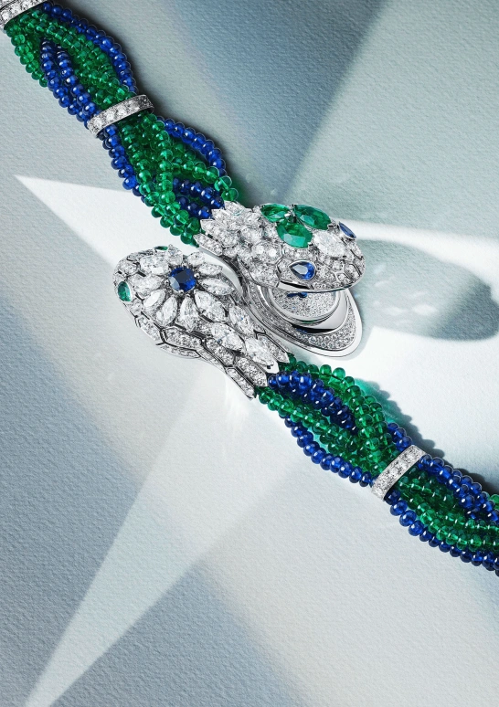 Bulgari,Serpenti ,Sapphire,White Gold,Silver White,Quartz,Other,103197