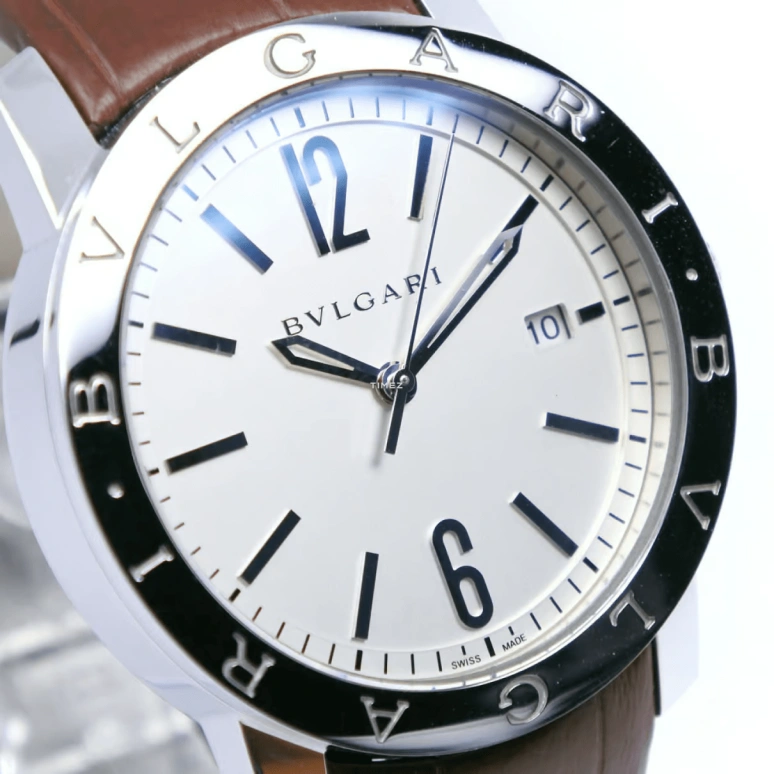 Bulgari,Other 39mm,39mm,Stainless Steel,Silver,Automatic,Sapphire,Round,BB39WSLD