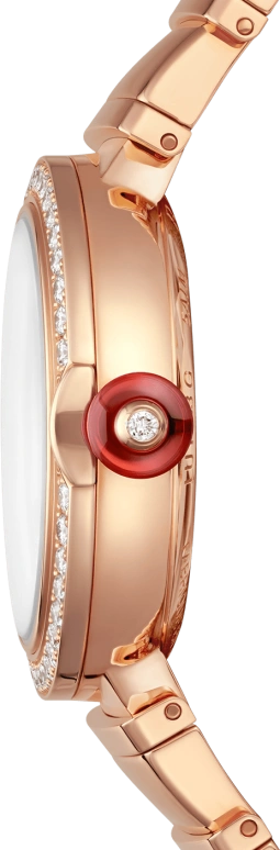 Bulgari,Lvcea 33mm,33mm,Rose Gold,Black,Automatic,Day,42hours,102260