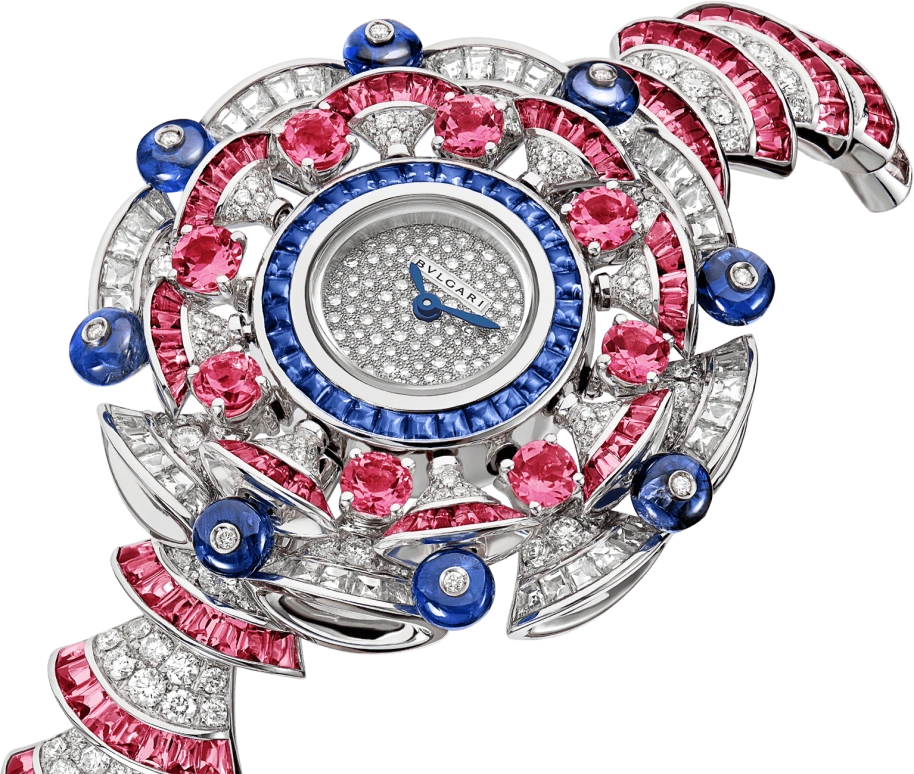 Bulgari,Divas' Dream 39mm,39mm,Sapphire,White Gold,Quartz,26280hours,In-house Caliber,102153