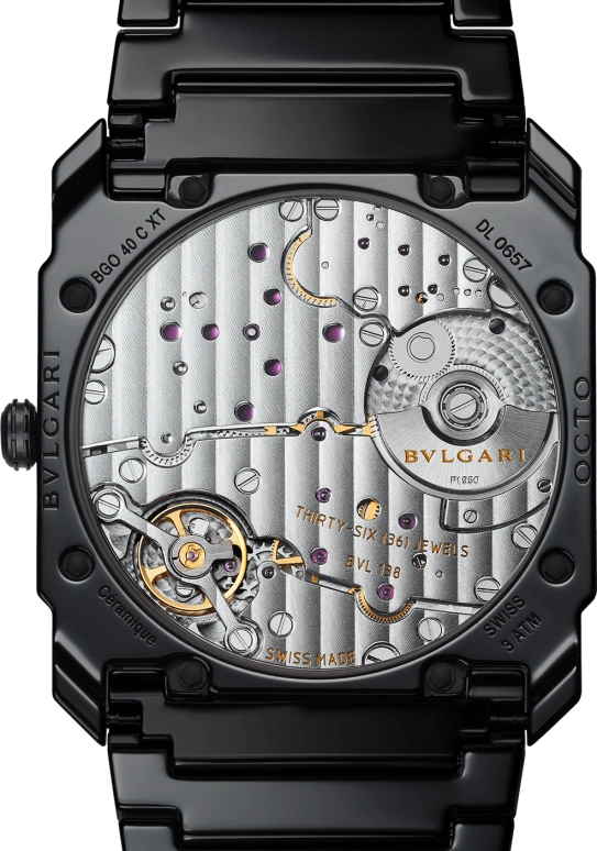 Bulgari,Octo 40mm,40mm,Ceramic,Black,Automatic,60hours,In-house Caliber,103368