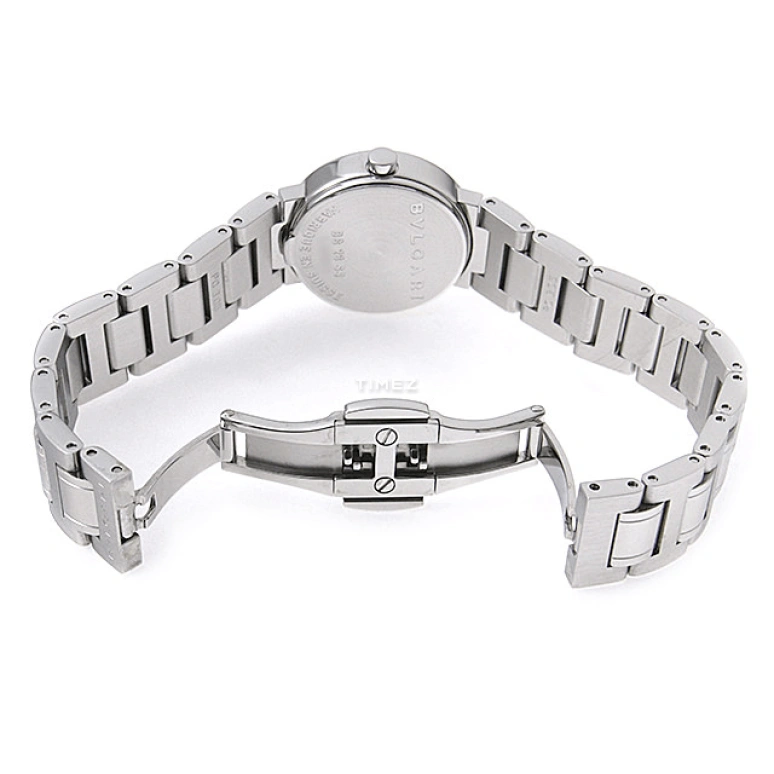 Bulgari,Bulgari Bulgari 23mm,23mm,Stainless Steel,Black,Quartz,Sapphire,Crystal Glass,Round,BB23BSS,BB23BSS/12N