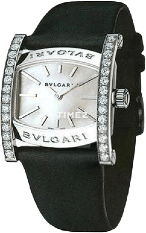 Bulgari,Assioma 36mm,36mm,White Gold,Silver White,Sapphire,Crystal Glass,Setting,Diamonds,AAW36D1WL