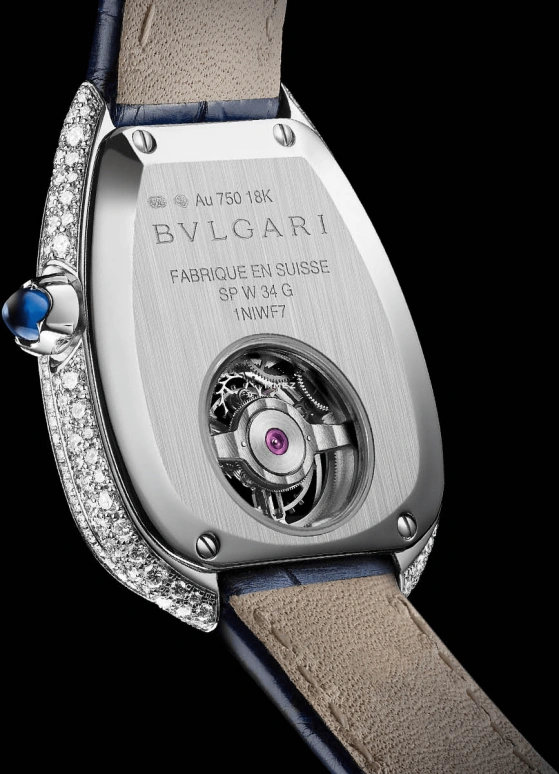 Bulgari,Serpenti 34mm,34mm,White Gold,Silver White,Handwound,Tourbillon,40hours,103260