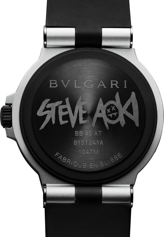 Bulgari,Bulgari Bulgari 40mm,40mm,Aluminium,Titanium Gold,White,Sapphire,Crystal Glass,Titanium Gold,103539