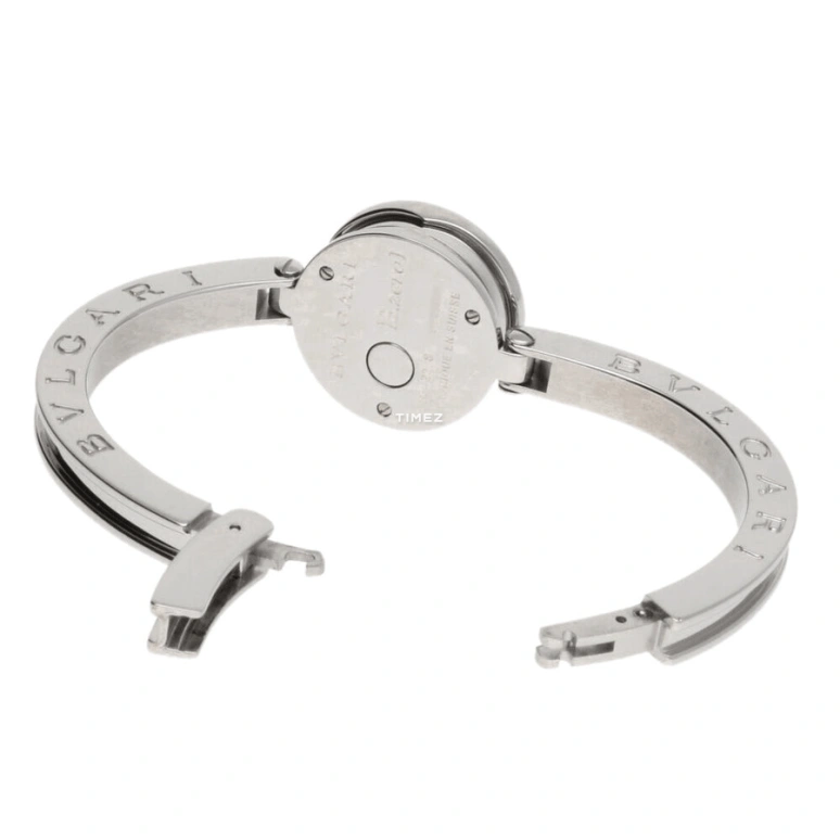Bulgari,B.Zero1 22.50mm,22.50mm,Stainless Steel,White,Quartz,Round,Silver,BZ22S