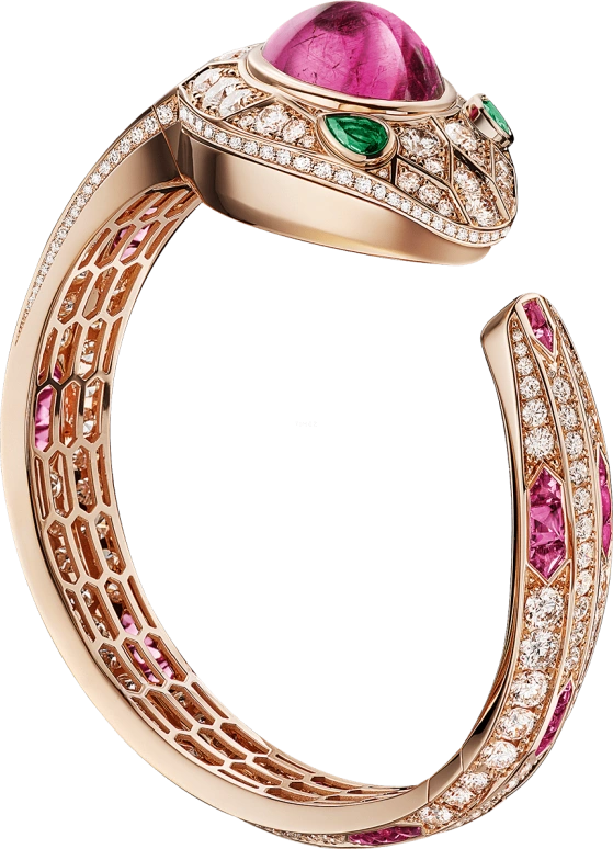 Bulgari,Serpenti 36mm,36mm,Rose Gold,Quartz,26280hours,In-house Caliber,102616