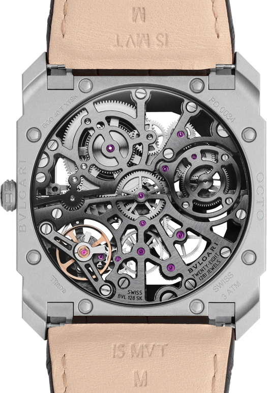 Bulgari,Octo 40mm,40mm,Titanium,Skeleton,Handwound,Power Reserve Indicator,65hours,102714