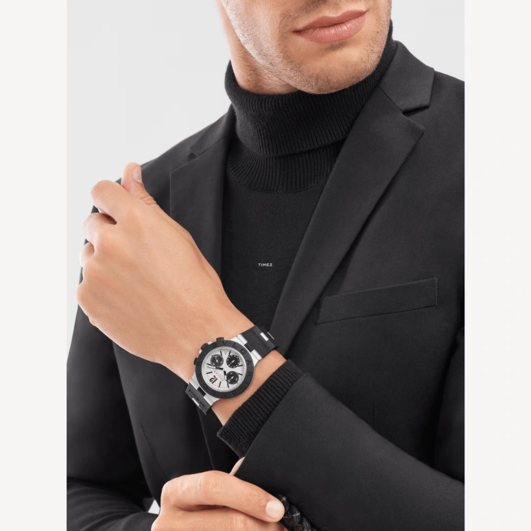 Bulgari,Aluminium 41mm,41mm,Aluminium,Titanium,White,Automatic,Chronograph,Day,103722