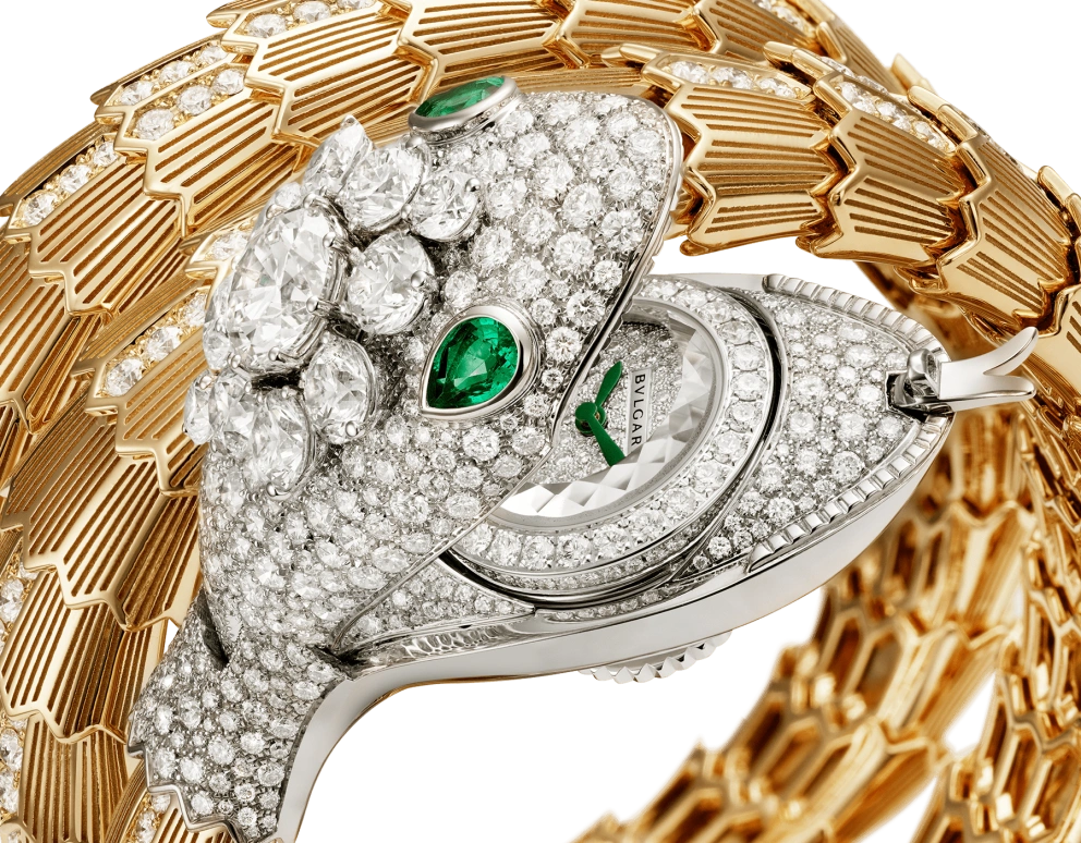 Bulgari,Serpenti 40mm,40mm,White Gold,Handwound,30hours,In-house Caliber,103561