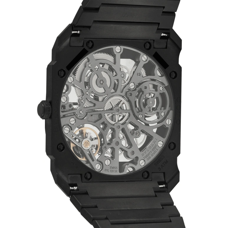 Bulgari,Octo 40mm,40mm,Titanium,Skeleton,Handwound,Power Reserve Indicator,65hours,103010