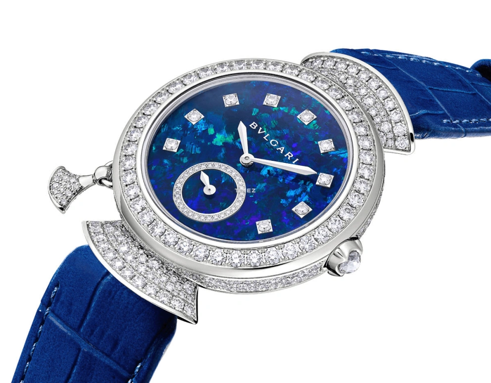 Bulgari,Divas' Dream 37mm,37mm,White Gold,Blue,Handwound,Minute Repeater,42hours,103668
