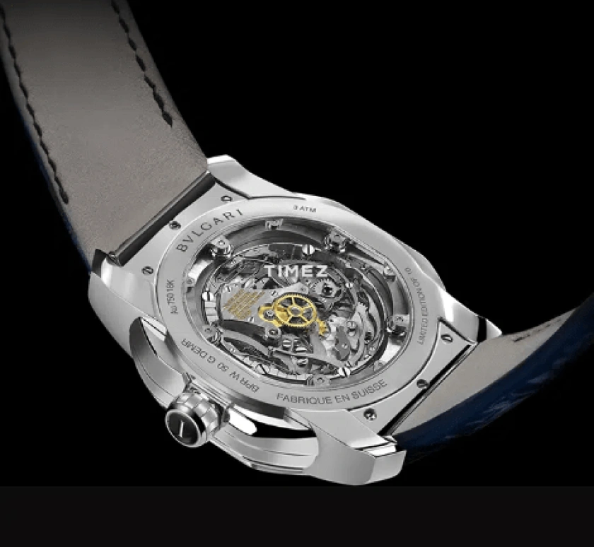 Bulgari,Daniel Roth 50mm,50mm,White Gold,Blue,Skeleton,Handwound,Minute Repeater,48hours,102166