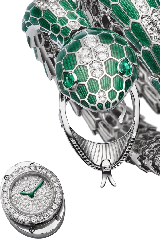 Bulgari,Serpenti 40mm,40mm,White Gold,Handwound,30hours,In-house Caliber,103560