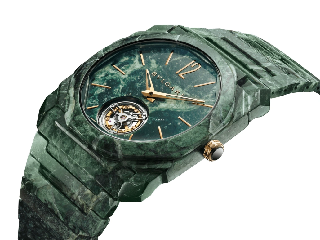 Bulgari,Octo 40mm,40mm,Tantalum,Green,Automatic,Tourbillon,60hours,ONLYWATCH