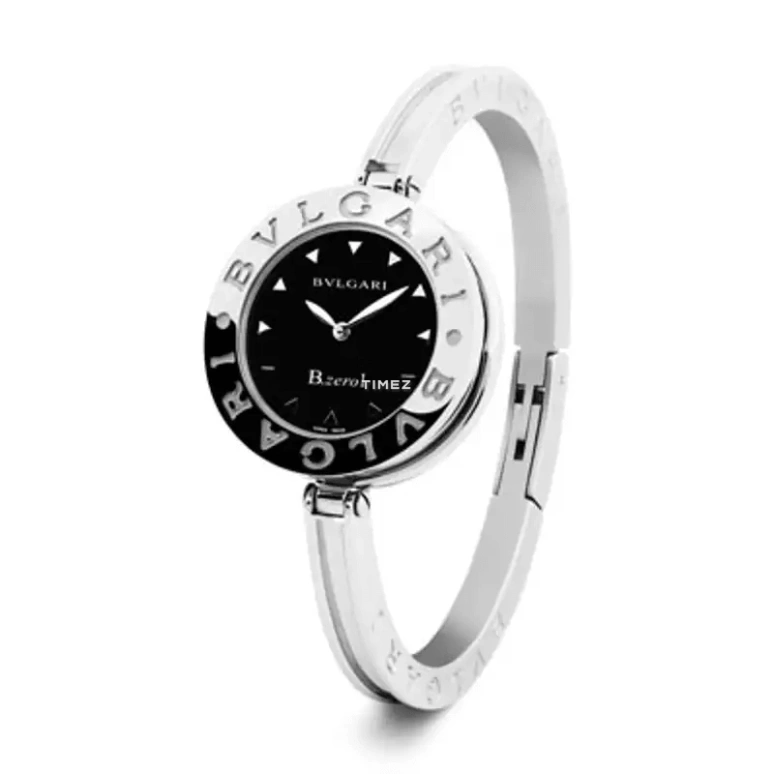 Bulgari,B.Zero1 35mm,35mm,Stainless Steel,Black,Quartz,Sapphire,Crystal Glass,Round,BZ30BSS