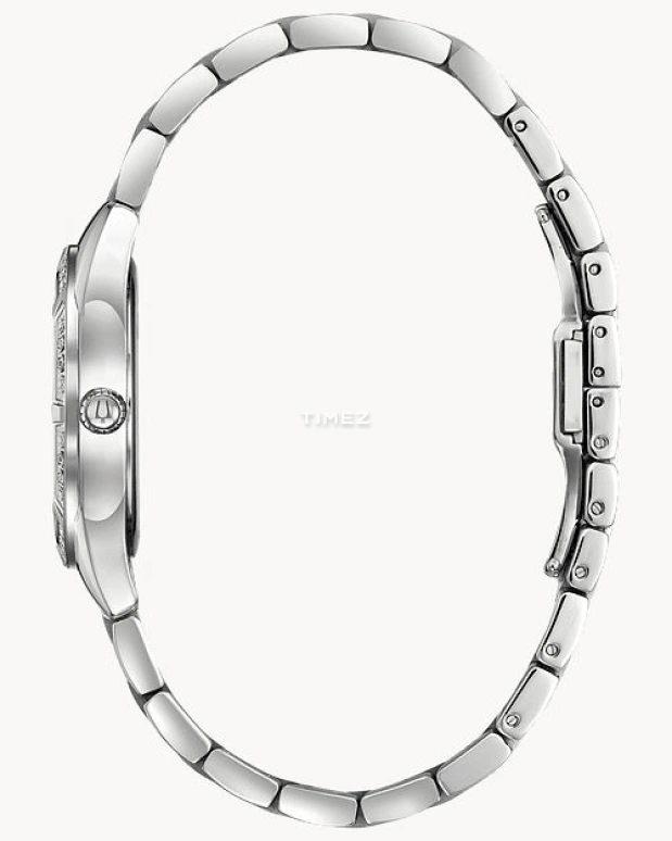 Bulova,Sutton 32.50mm,32.50mm,Stainless Steel,White,Quartz,Sapphire,Crystal Glass,Round,96R228