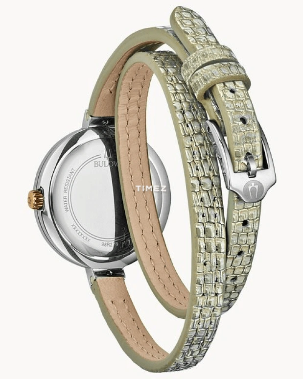 Bulova,Rhapsody 30mm,30mm,Stainless Steel,Silver White,Quartz,Hardlex,Round,98R278