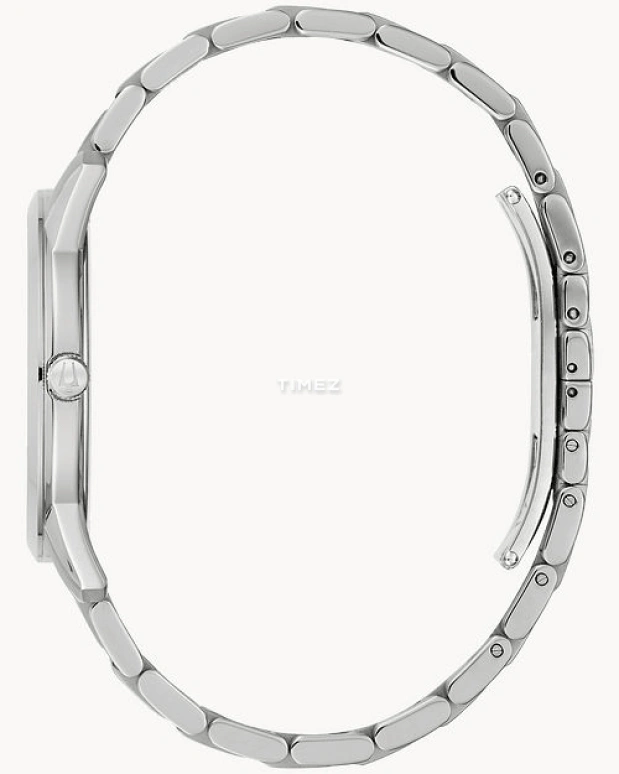 Bulova,Sutton 40mm,40mm,Stainless Steel,Blue,Quartz,Day,Sapphire,Crystal Glass,96B338