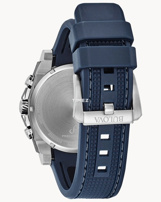 Bulova,Icon 46.50mm,46.50mm,Stainless Steel,Black,Quartz,Chronograph,Day,98B315