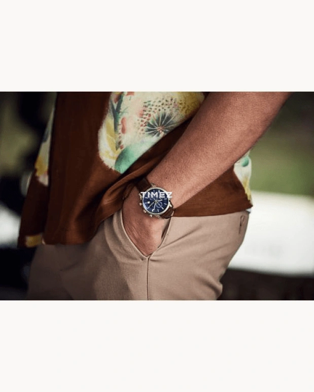 Bulova,Sutton 41mm,41mm,Stainless Steel,Blue,Quartz,Chronograph,Day,96B402
