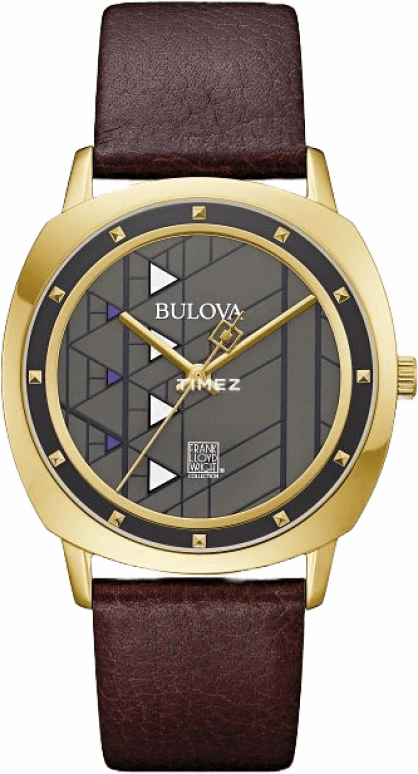 Bulova,Hollyhock House 39mm,39mm,Stainless Steel,Grey,Quartz,Hardlex,Other,97A173