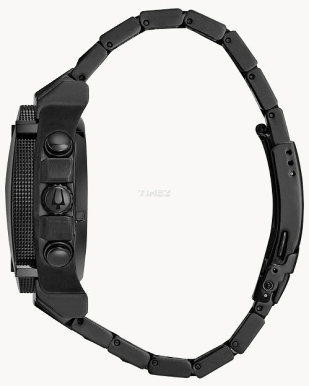 Bulova,Icon 46.50mm,46.50mm,Stainless Steel,Black,Quartz,Chronograph,Day,98B229