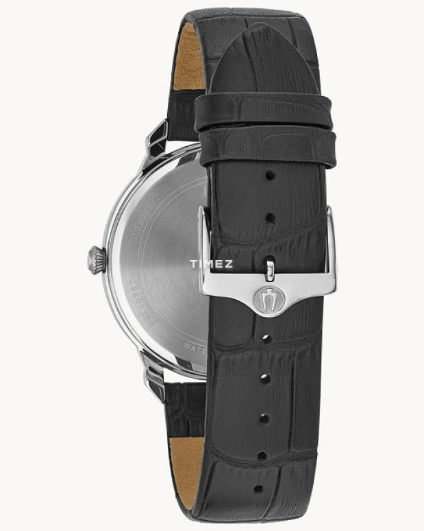 Bulova,Classic 41mm,41mm,Stainless Steel,Silver White,Quartz,Hardlex,Round,96A133