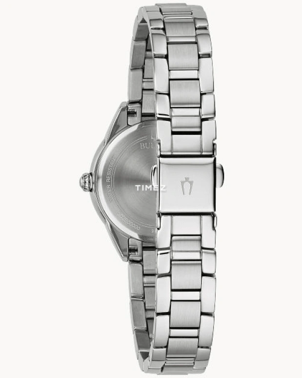 Bulova,Sutton 28mm,28mm,Stainless Steel,Blue,Quartz,Sapphire,Crystal Glass,Round,96P250