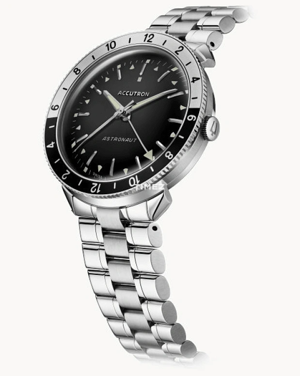 Bulova,Lunar Pilot 39mm,39mm,Stainless Steel,Black,Automatic,GMT,Sapphire,Crystal Glass,2SW8A002