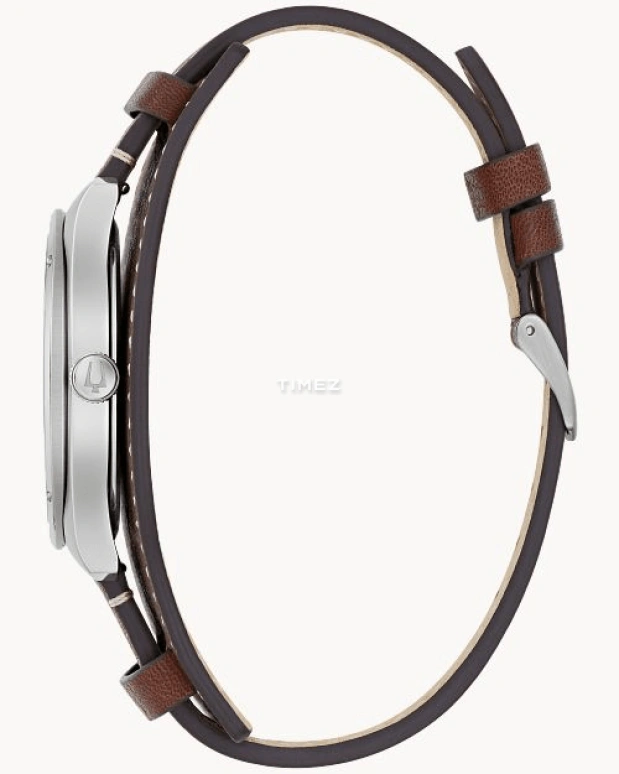 Bulova,Classic 41mm,41mm,Stainless Steel,Blue,Quartz,Sapphire,Crystal Glass,Round,96A313