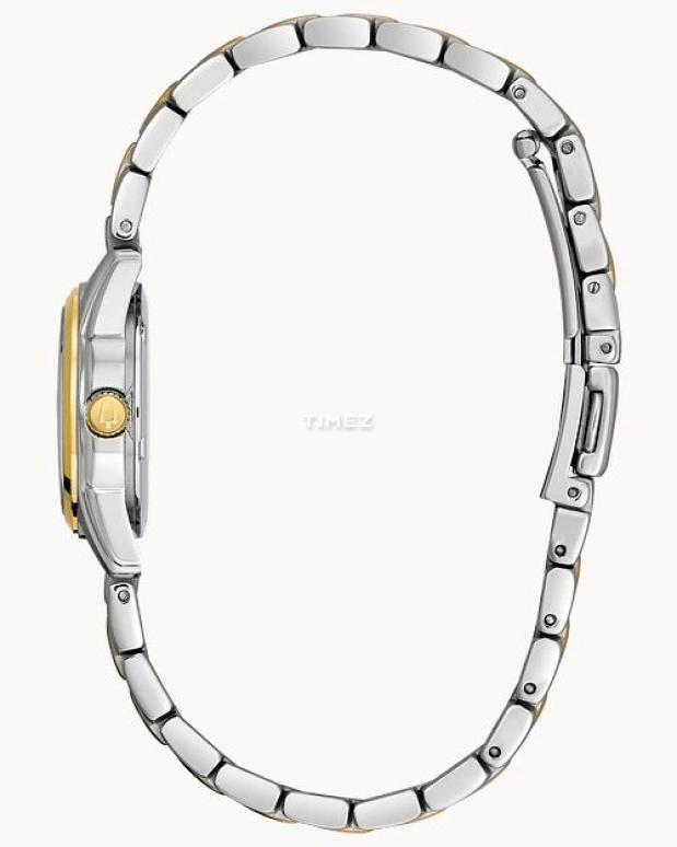 Bulova,Classic 26mm,26mm,Stainless Steel,Silver,Quartz,Day,Hardlex,98M105