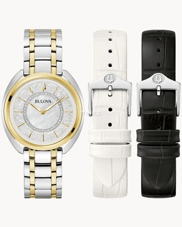 Bulova,Duality 34mm,34mm,Stainless Steel,Silver,Quartz,Sapphire,Crystal Glass,Round,98X134