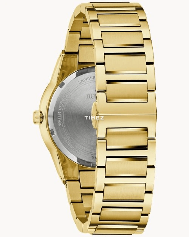 Bulova,Millennia 41mm,41mm,Stainless Steel,Black,Quartz,Sapphire,Crystal Glass,Round,97A183