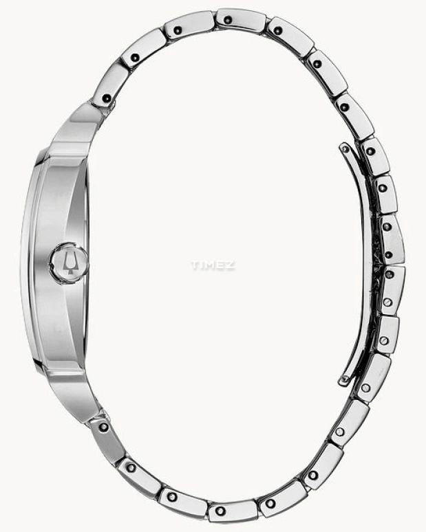 Bulova,Phantom 40mm,40mm,Stainless Steel,Silver,Quartz,Day,Hardlex,96B296