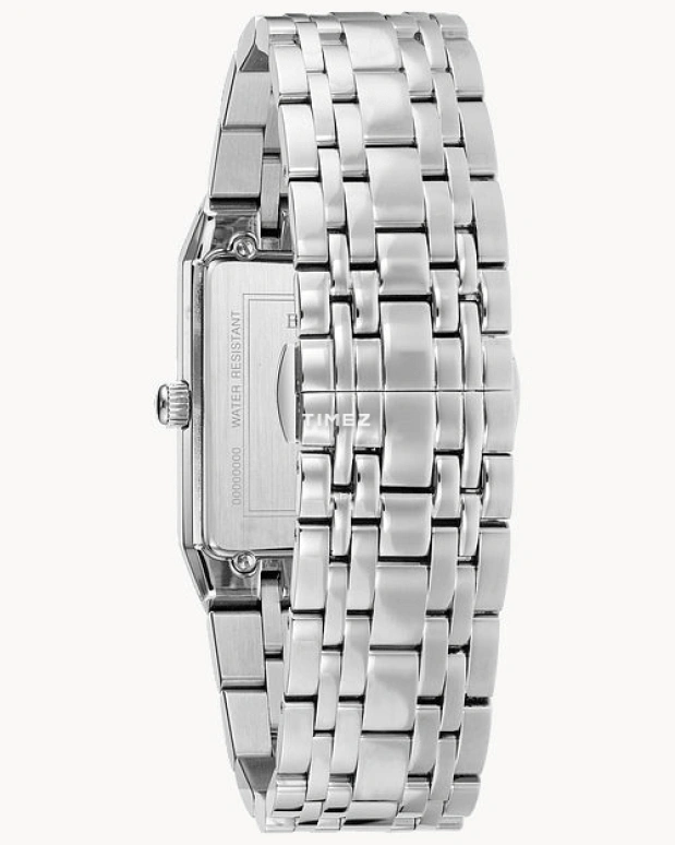 Bulova,Quadra 30.50mm,30.50mm,Stainless Steel,Black,Quartz,Hardlex,Square,96D145