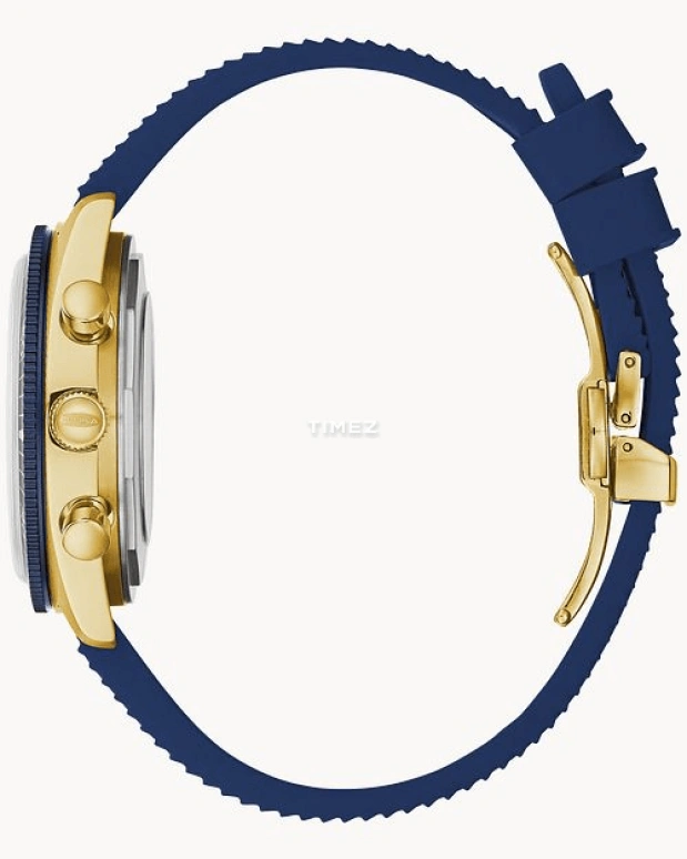 Bulova,Chronograph 40.50mm,40.50mm,Stainless Steel,Cream,Blue,Quartz,Chronograph,Sapphire,Crystal Glass,98A256