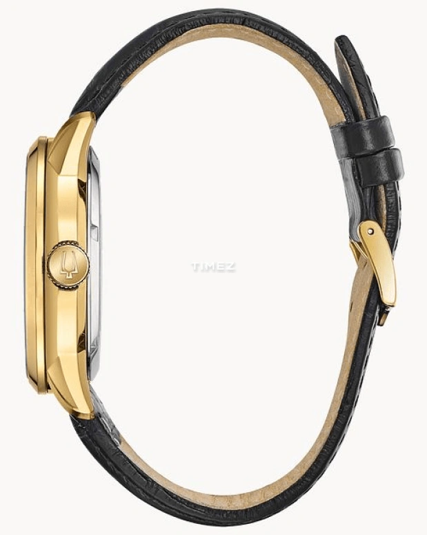 Bulova,Sutton 43mm,43mm,Stainless Steel,Silver,Gold,Automatic,Sapphire,Crystal Glass,Round,97A138
