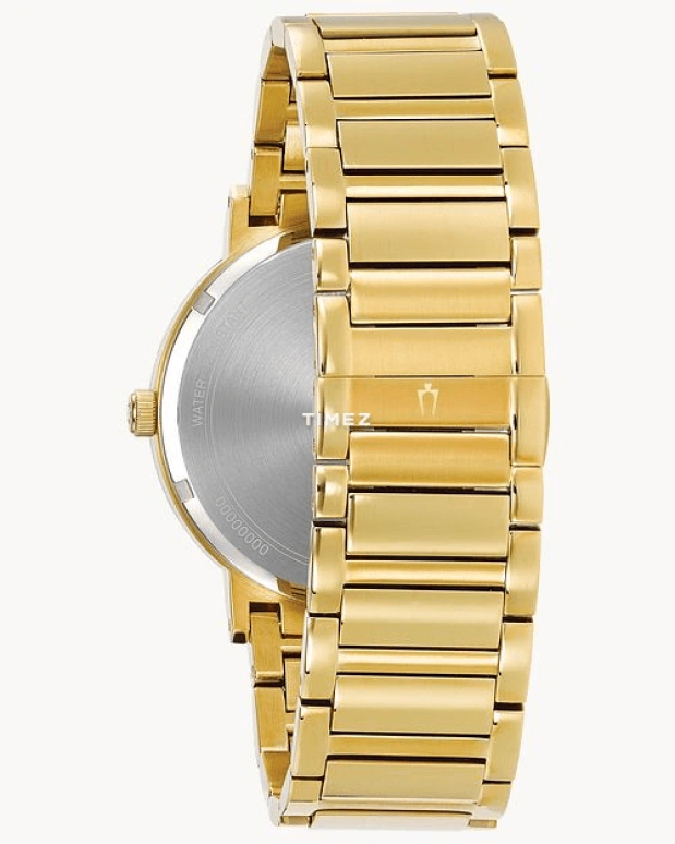 Bulova,Futuro 42mm,42mm,Stainless Steel,Champagne,Quartz,Day,Hardlex,97D115
